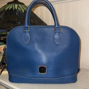 Dooney & Bourke Blue Satchel